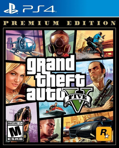 Imagen 1 de 5 de ..:: Gta Grand Theft Auto 5 Premium ::.. Para Ps4 En Gamewow