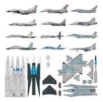 Comprar Aviones De Combate Modernos 1:100  Papercraft (envio X Mail)