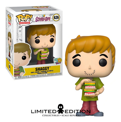 Funko Animation: Scooby Doo- Shaggy W/ Sandwich #626