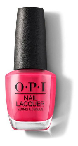 Esmalte Opi Nail Lacquer Charged Up Cherry