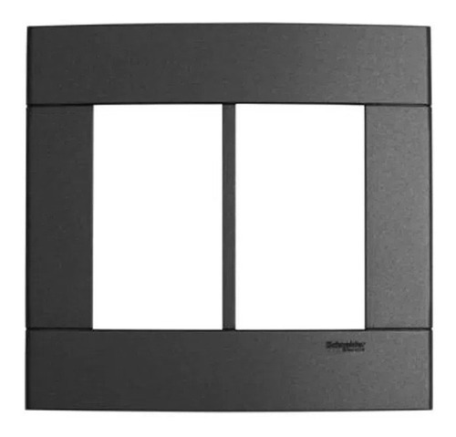 Placa 4x4 6 Postos Decor Prime Schneider Schneider Cor Preto