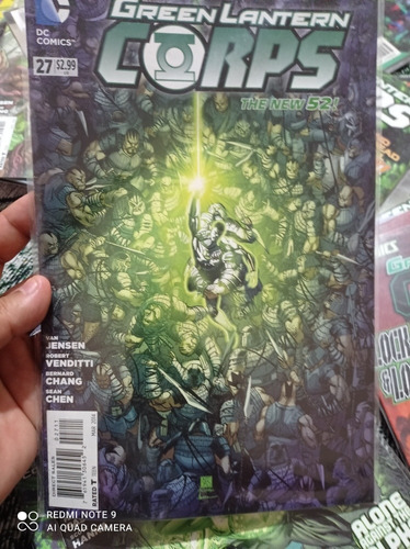 Cómic Dc En Inglés Green Lantern Corps No.27