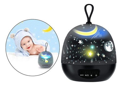 Luz De Noche Multifuncional Estrella Proyector Lámpara