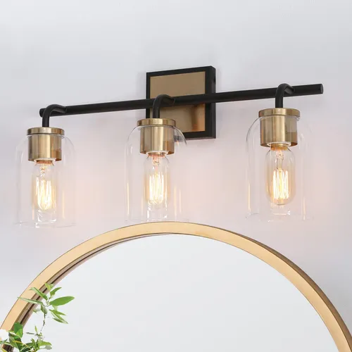 Zevni Lámpara De Tocador De Baño Con 3 Luces, Lámpara De Y X