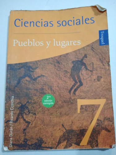 Ciencias Sociales 7 Pueblos Y Lugares 2° Ed. Troquel