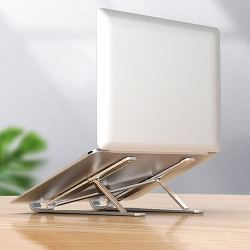 Suporte De Notebook Aluminio Dobrável Articulado Ergonomico