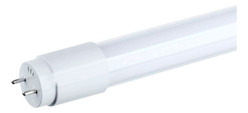 Tubo Led T8 60cm Vidrio 9w=18w Fria Interelec 1 Punta X25