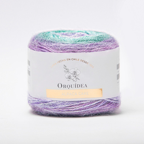 Imagen 2 de 3 de Alpaca Cake Orquidea 100 Grs