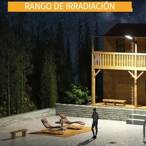 Foco Solar Exterior 500w Sensor De Movimiento Ip65 + Control