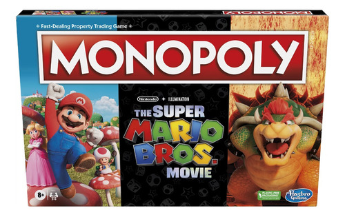 Monopoly The Super Mario Bros Movie Hasbro Ingles 