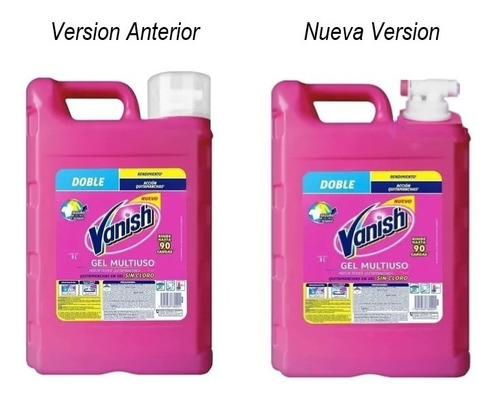Quitamanchas Líquido Vanish Multiusos Para Ropa Color 9l
