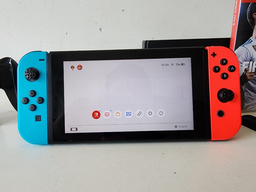 Nintendo Switch Standard 32 Gb + Juego Y Accesorios - Leer