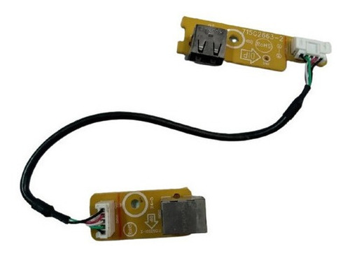 Placa Usb + Flat Monitor Compatible 715g2663-2 715g3501-2