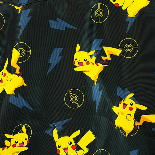Chamarra Rompevientos Para Hombre Con Gorro Pikachu