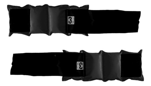 Par De Polainas 3kg Cada Una Negro