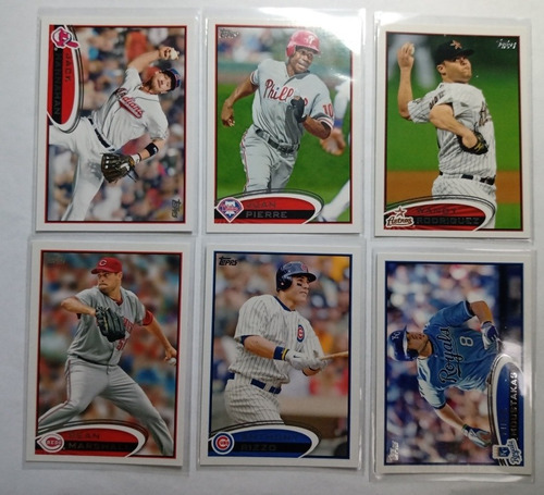 Beisbol Set De 10 Tarjetas 2012 Topps B