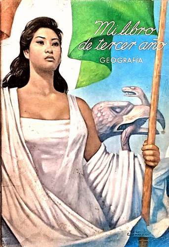 3 Libros De Tercer Año La Madre Patria Lengua Nacional1967 (Usado)
