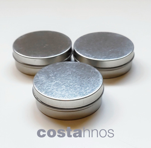 Latas Pastilleros X 10 Unid 4,5x1,5 C/bar