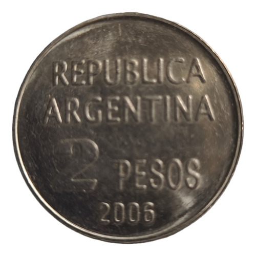 Moneda Argentina  2 Pesos. Derechos Humanos. Sin Circular 