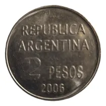 Comprar Moneda Argentina  2 Pesos. Derechos Humanos. Sin Circular 