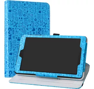 Funda De Cuero Para T-mobile Alcatel Joy Tab 8 ' (azul)