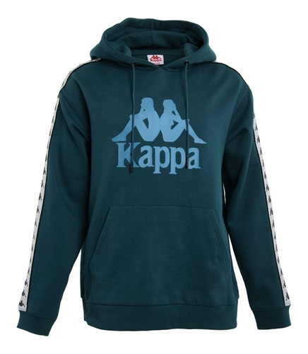 Kappa Poleron Hombre Kappa Hoodie Petrol Blue