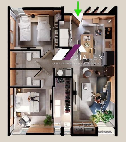 Venta Departamentos Por Ave. Ruiz Cortinez En Guadalupe | 2 Recámaras Y 2 Baños