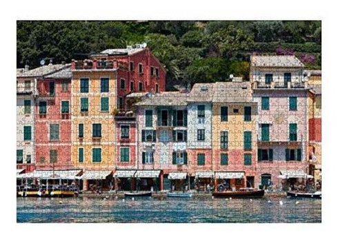 Rompecabeza Tipico - Portofino Typical Beautiful Village Wit