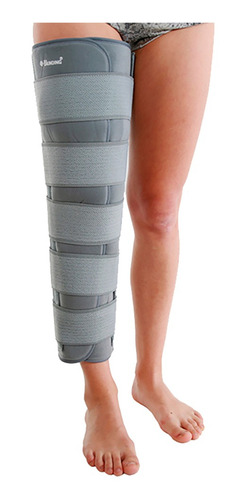 Inmovilizador De Rodilla Talla Xl-blunding Color Gris