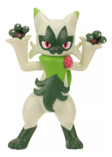 Floragato 7cm Pokemon Battle Figure Jazwares