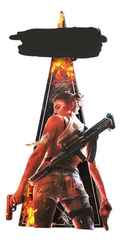 6 Centros De Mesa De Free Fire