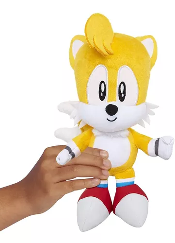 Sonic The Hedgehog Pelúcia Super Sonic Oficial - Shoptoys