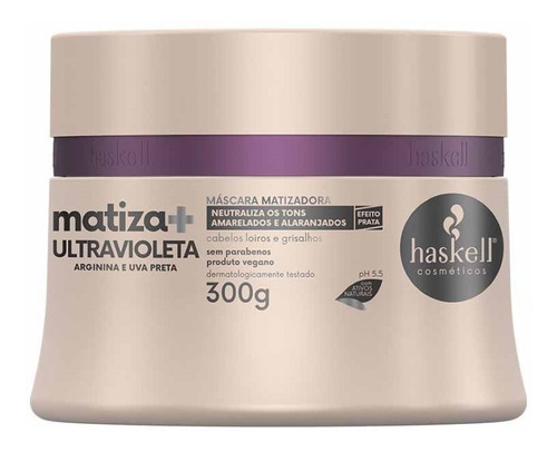 Máscara Haskell Matiza+  Ultravioleta 300g