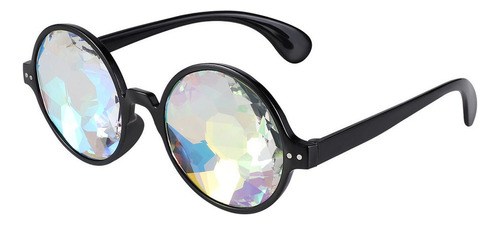 Lentes Caleidoscopio Arco Iris Rave Agujero De Gusano Prisma