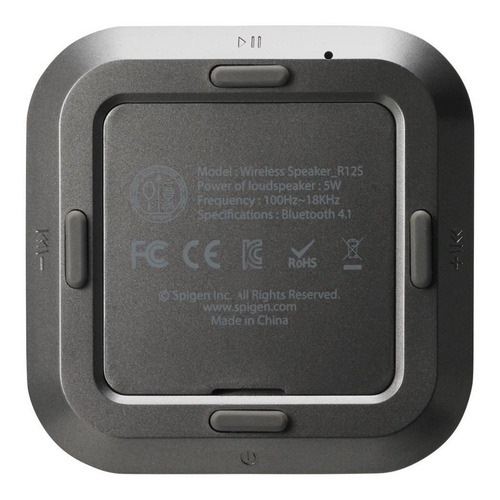 Imagen 5 de 5 de Parlante Bluetooth Spigen R12s Portátil