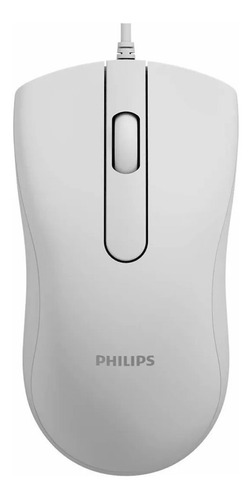 Imagen 1 de 5 de Mouse Philips M101 blanco