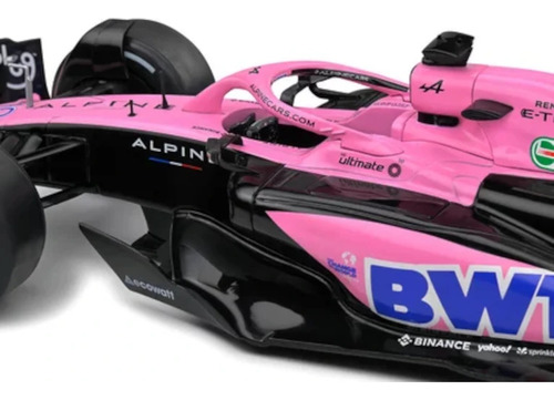 F1 Alpine A523 Presentation Version 2023 1:18 Solido Rosa