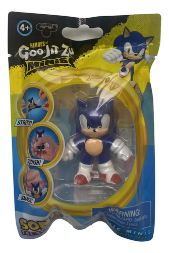 Goojit Zu Minis Sonic The Hedgehog - Sonic