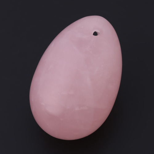 Masaje Yoni De Cuarzo Rosa En Forma De Huevo De Piedra Despu