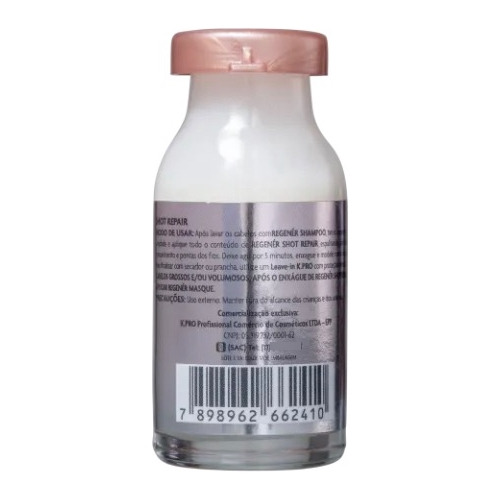 K.pro Regenér Shot Repair - Ampola Capilar Brilho 10ml