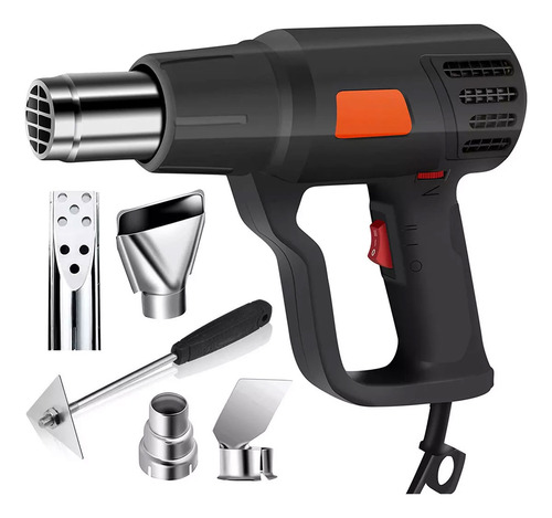 Soprador Térmico 2000w ,Possui Dois Modos de Operação,50-600ºc,Soprador Térmico Profissional Assoprador Pistola Ar Quente 127V