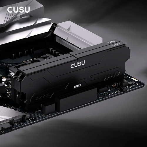 Memória Ram Ddr4 32gb (2x16) Cusu Preto 3200mhz
