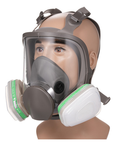 Respirador Antigas Mask Protection 6800, Soldadura De Cubier