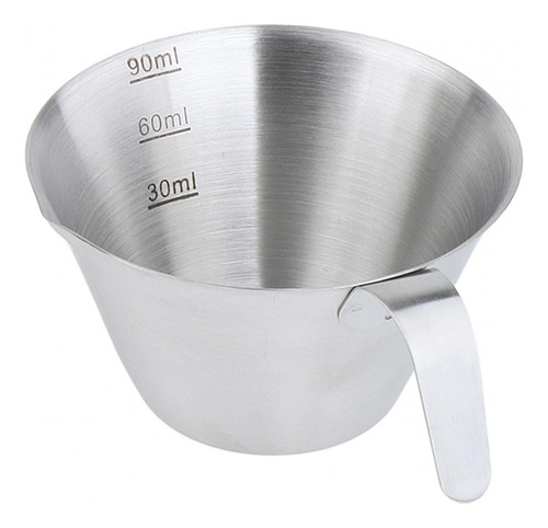 Taza Medidora De Espresso Con Escala 100ml Con Boca