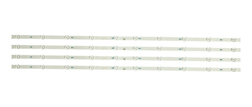 Kit 4 Barras Led P/ Ph43n91dsgwa Ph43n91dsgw Substituição