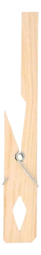 Pacote com 5 Pinças de Madeira de 18 cm para Manuseio de Tubos de Ensaio Ricilab Pinça 20mm P/ Tubo de Ensaio
