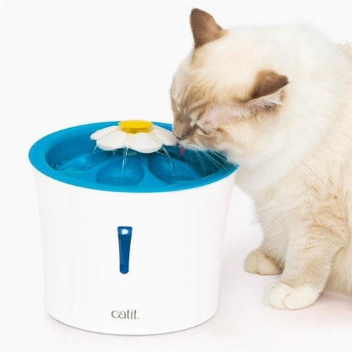 Fuente Agua Gato/cat It Flower 3lt Led  Razas Mascotas