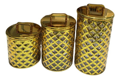 3x Candy Jar Alimento De Almacenamiento De Alimentos