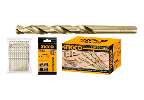 Ingco Mechas 1/8 Hss De Hierro Paq 10 Uni #dbt11001083