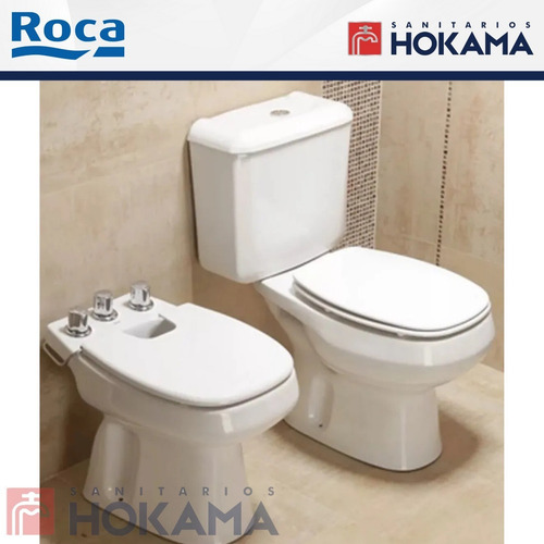 Imagen 5 de 10 de Combo Inodoro Baño Completo Monaco Largo Apoyo Casa Premium